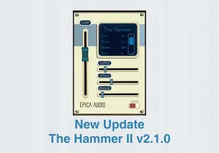 The Hammer v2.1.0 Update Banner