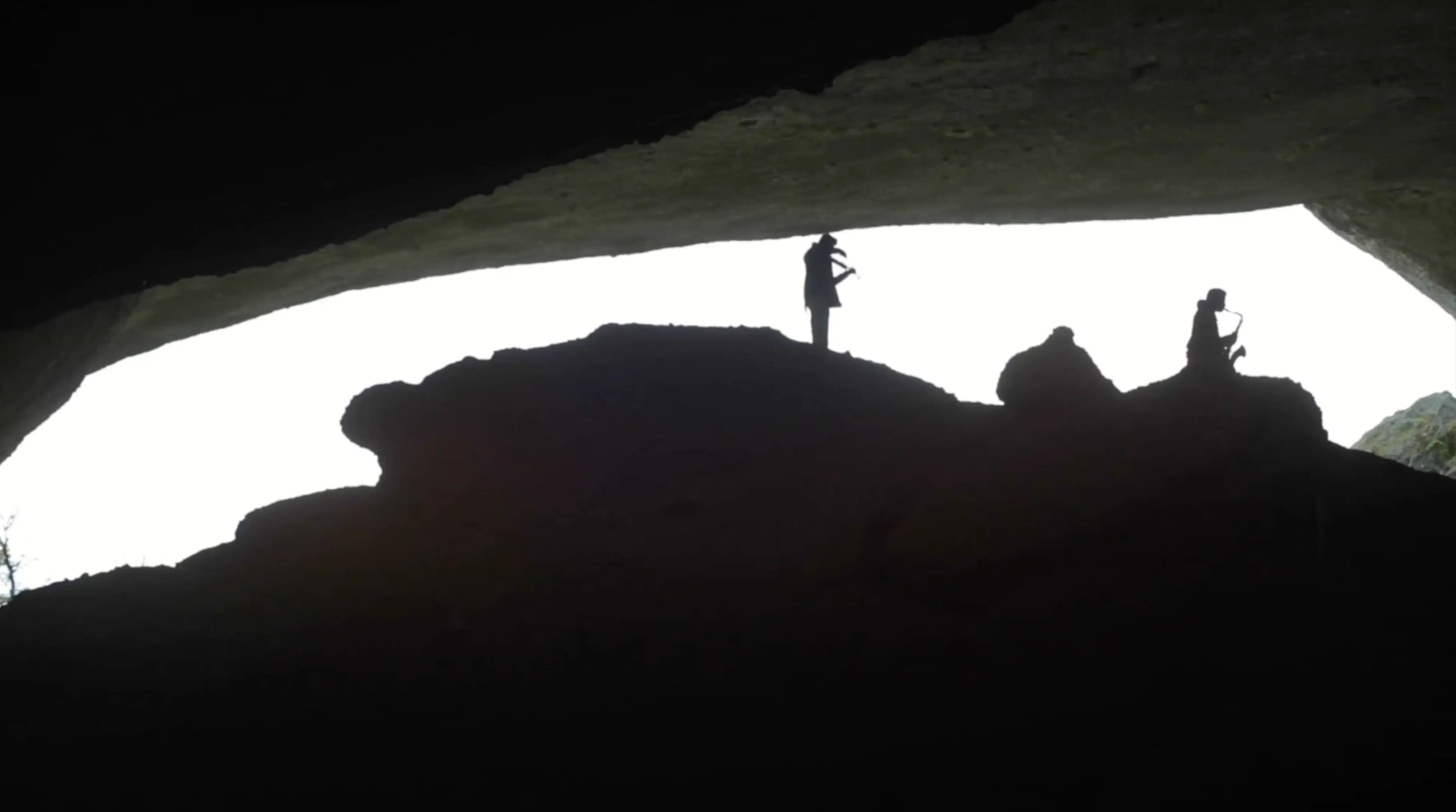 Vocals inside Milodón Cave